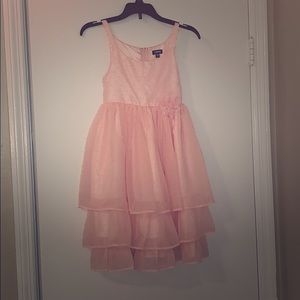 Blush Colored Little Girls Dress